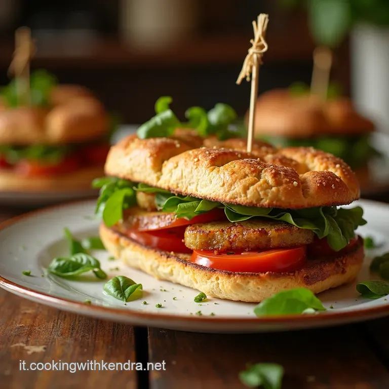 Pan De Sndwich Artigianale presentation