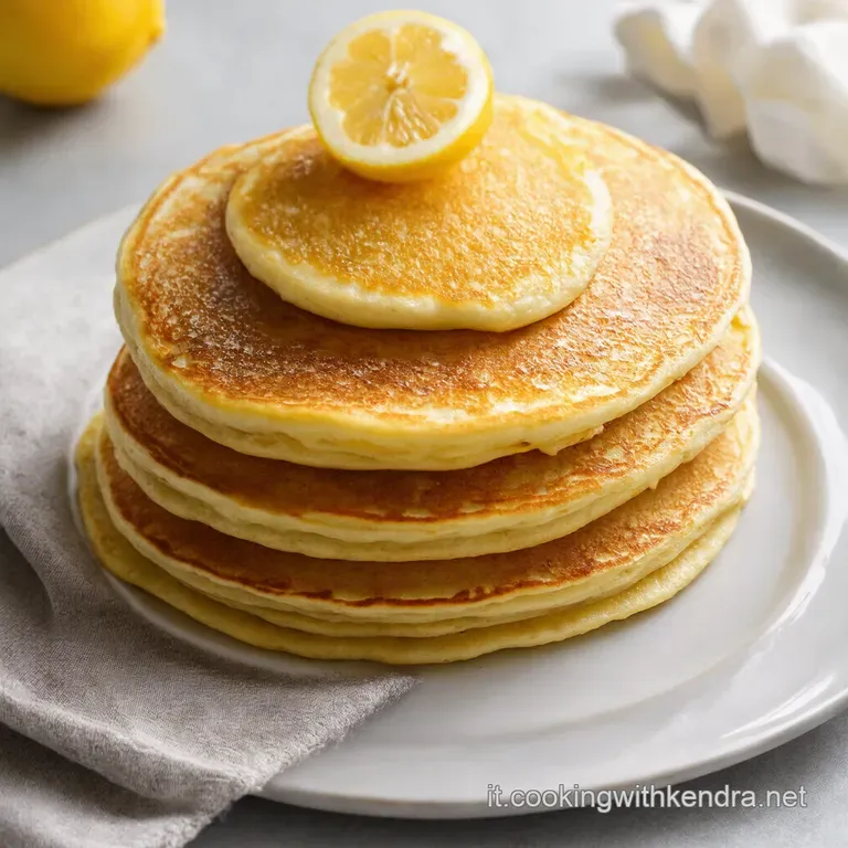 Pancake Soffici all Italiana (con un Tocco di Limone!)