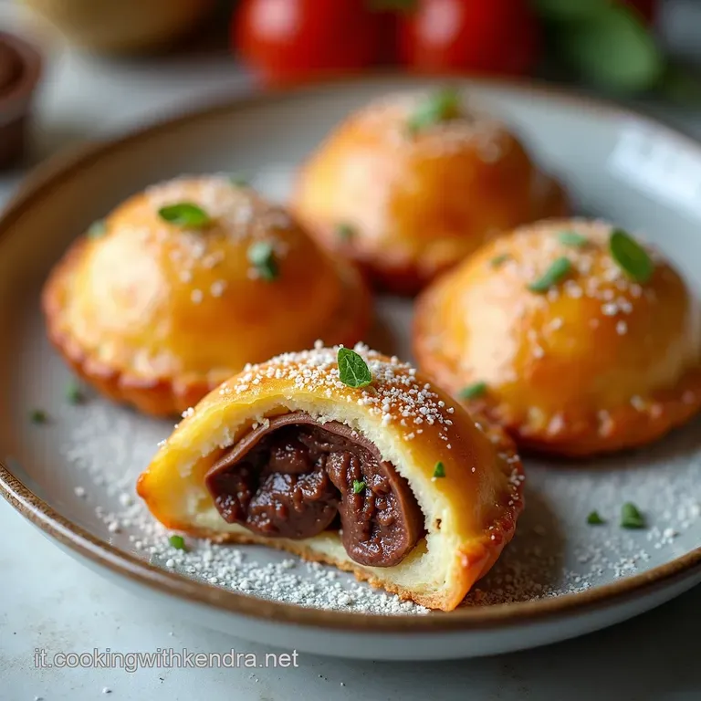 Panzerotti alla Nutella