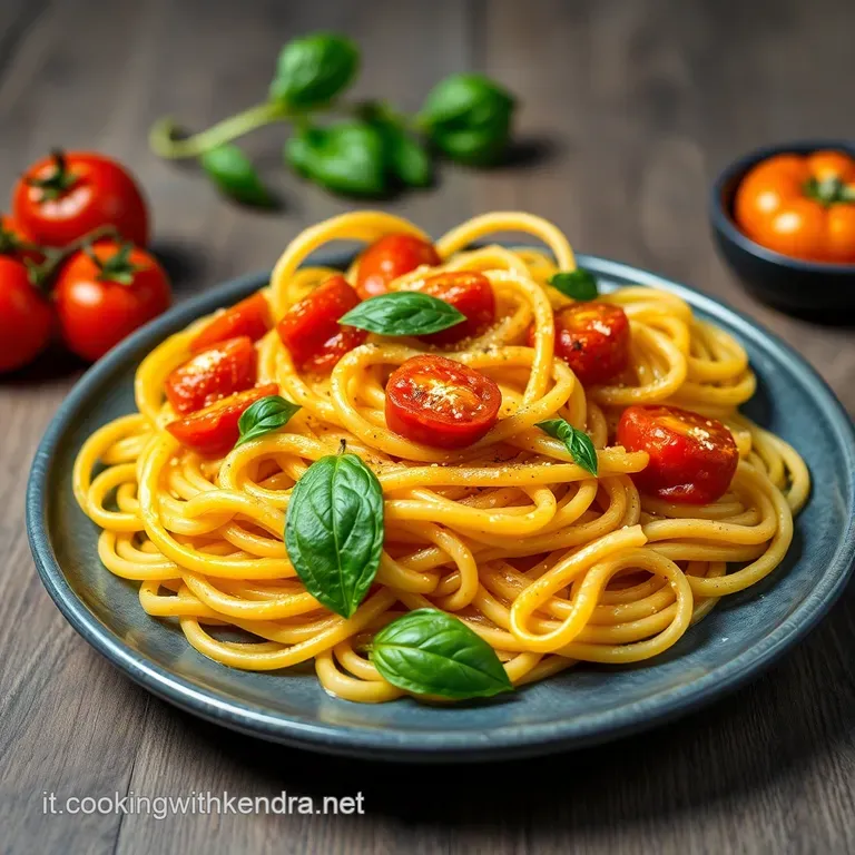 Pasta alla Norma: un tripudio di melanzane pomodorini e basilico!