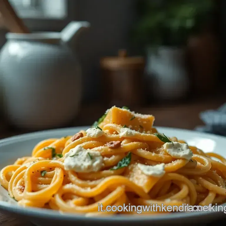 Pasta alla Zucca e Gorgonzola: Un Primo che Scalda il Cuore