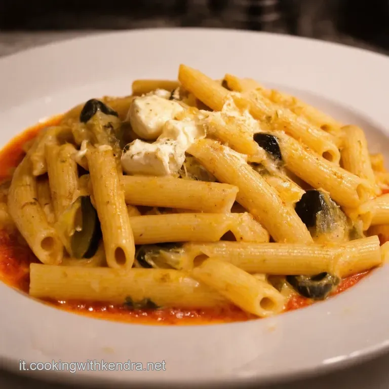 Pasta Con Melanzane E Mozzarella Unesplosione Di Sapori Mediterranei presentation
