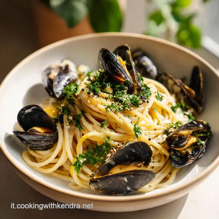 Pasta con Cozze Gourmet e Crema di Limone: Fresca e Cremosa