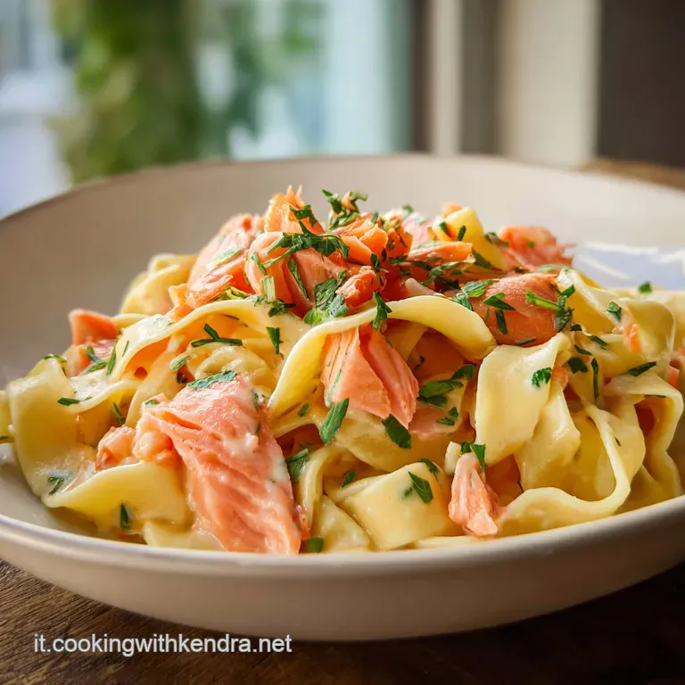 Pasta e Salmone Fresco: Ricetta Vellutata