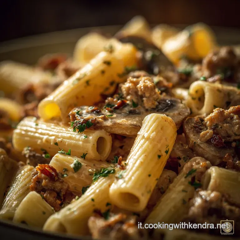 Pasta Salsiccia E Funghi: Il Rag&ugrave; Rustico Perfetto presentation