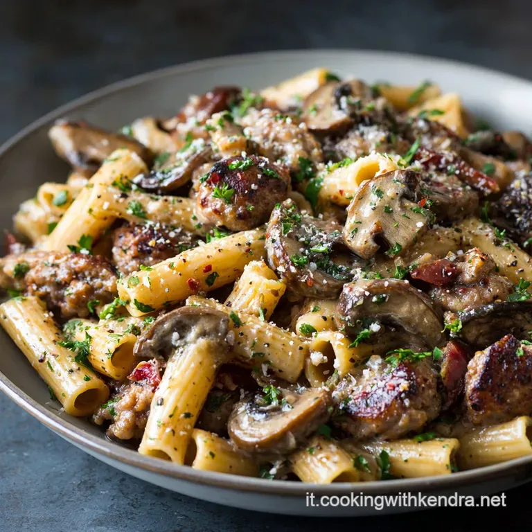 Pasta Salsiccia e Funghi: Il Rag&ugrave; Rustico Perfetto