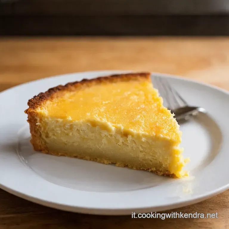 Pastel De Durazno Y Queso Crema presentation