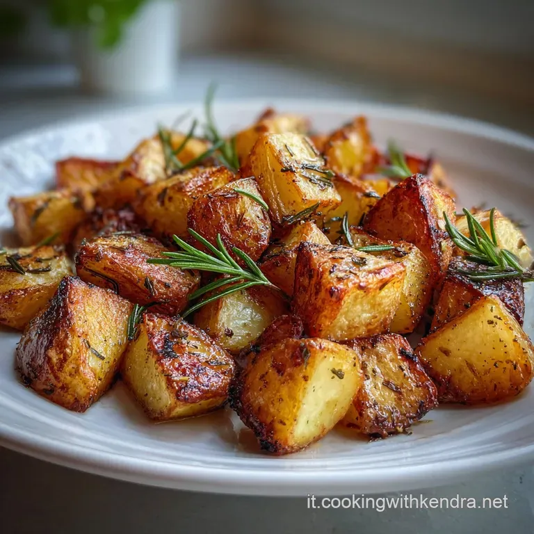 Patate Arrosto al Rosmarino Croccanti e Morbide