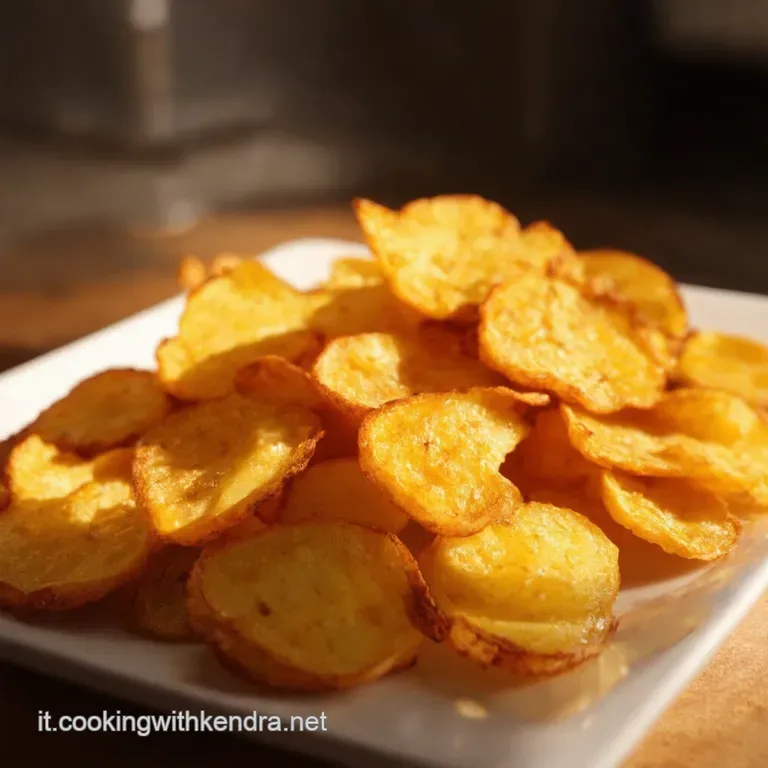 Patate Chips Fatte in Casa Croccanti Perfette Irresistibili presentation