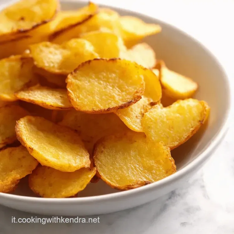 Patate Chips Fatte in Casa Croccanti Perfette Irresistibili