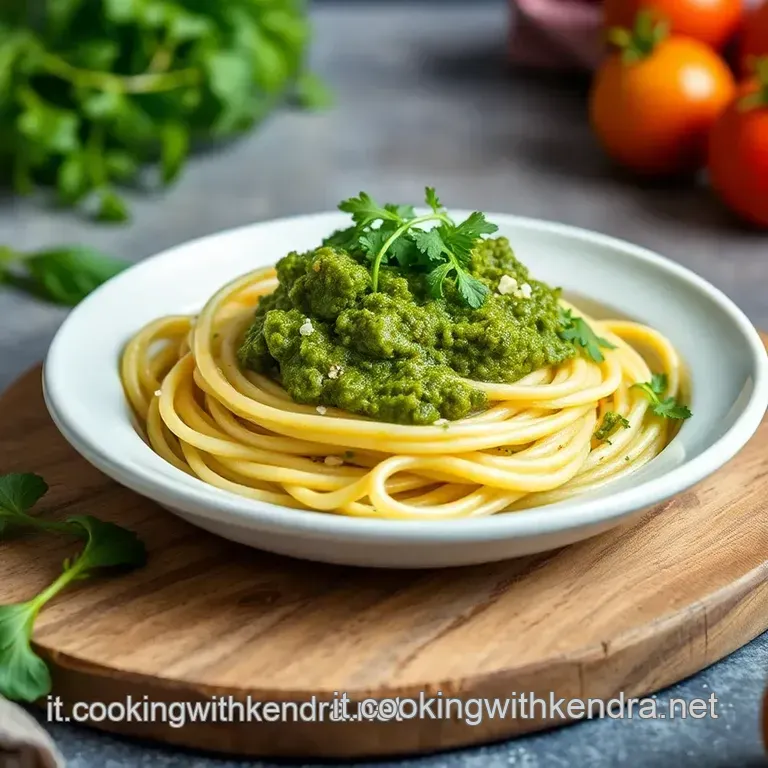 Pesto Di Rucola presentation