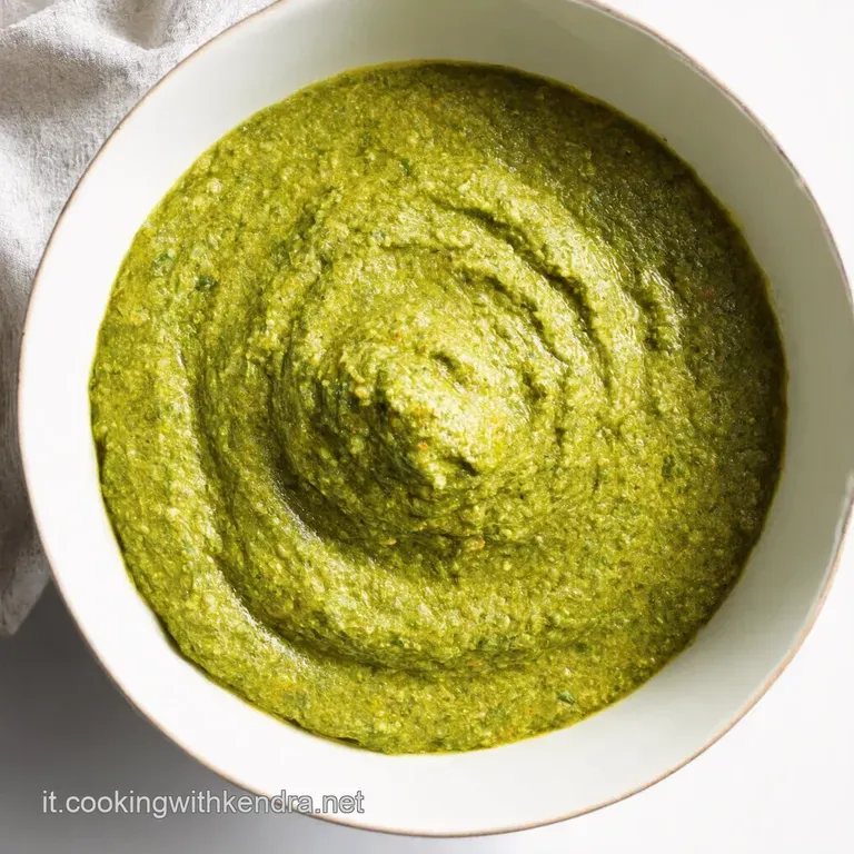 Pesto di Zucchina Un Omaggio al Sole Italiano