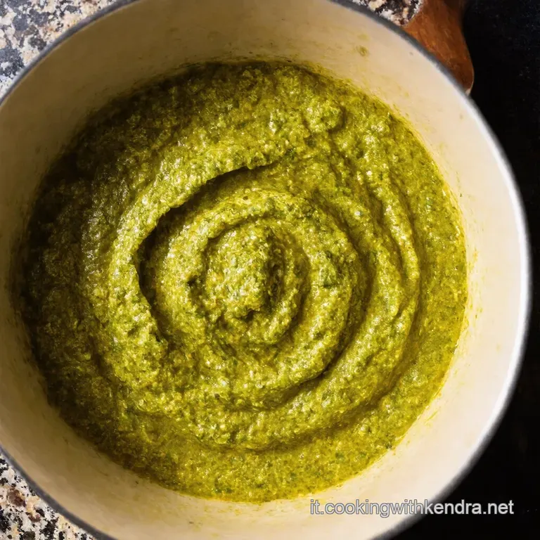 Pesto Di Zucchine Cremoso presentation