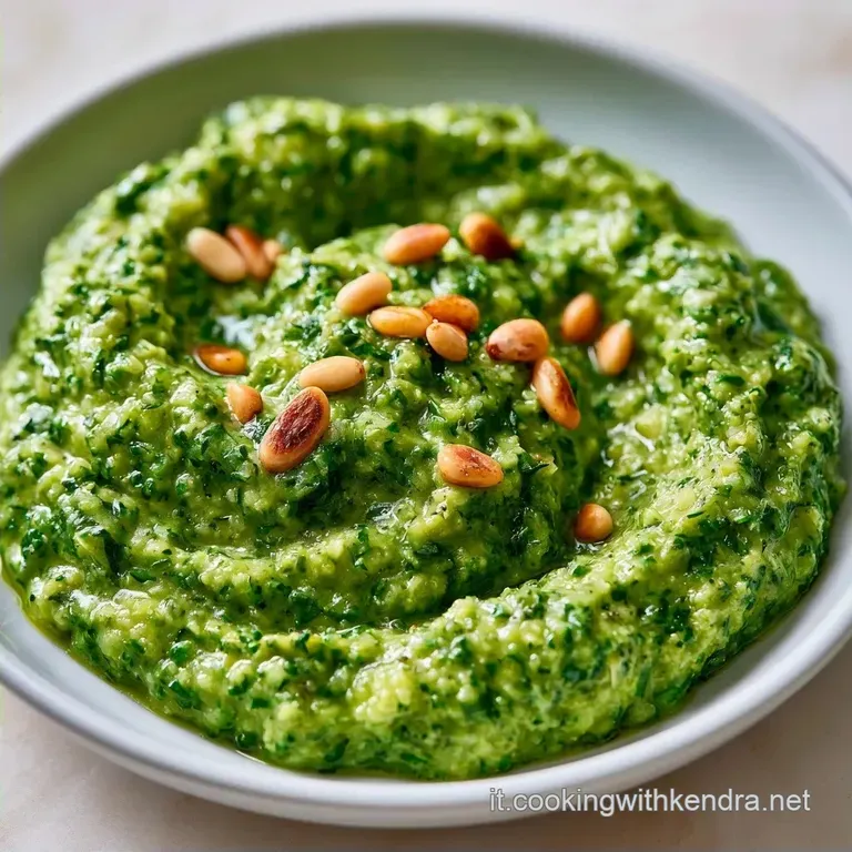 Pesto di Zucchine Crude: Fresco e Aromatico