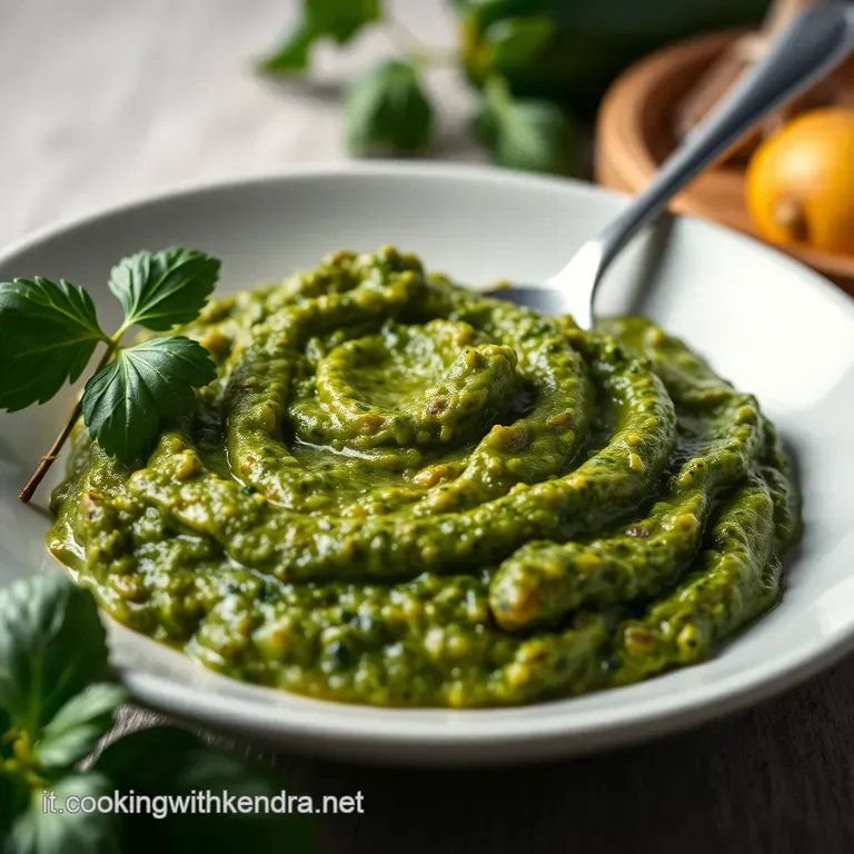 Pesto di Zucchine UnEsplosione di Freschezza Estiva