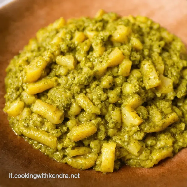 Pesto Fagiolini Patate Un Classico Genovese presentation
