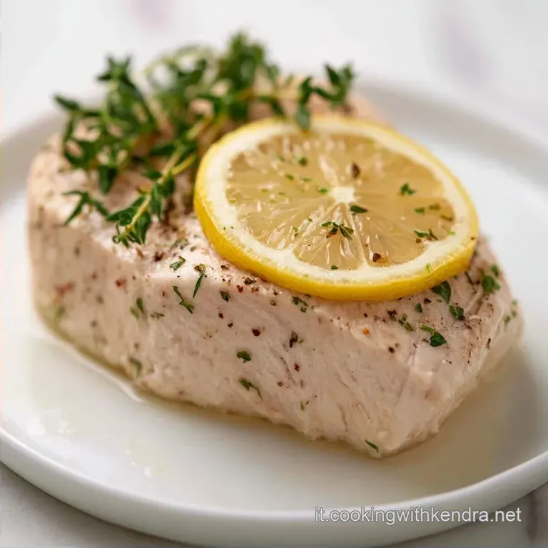 Petto Di Pollo Vapore al Limone