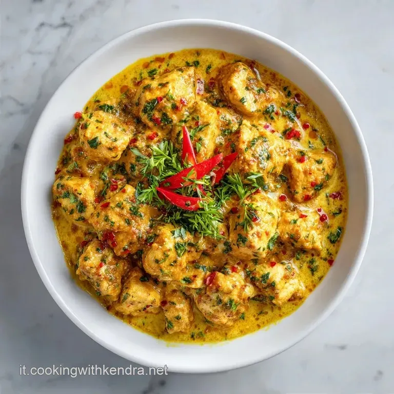 Pollo Al Curry Orientale: Cremoso e Speziato