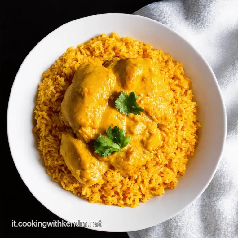 Pollo al Curry Profumato con Riso Basmati Soffice
