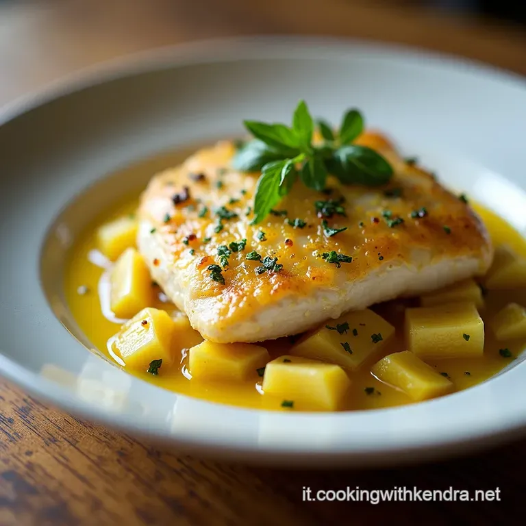 Petto di Pollo Vellutato al Limone e Dragoncello La Cremosa che Non Ti Aspetti