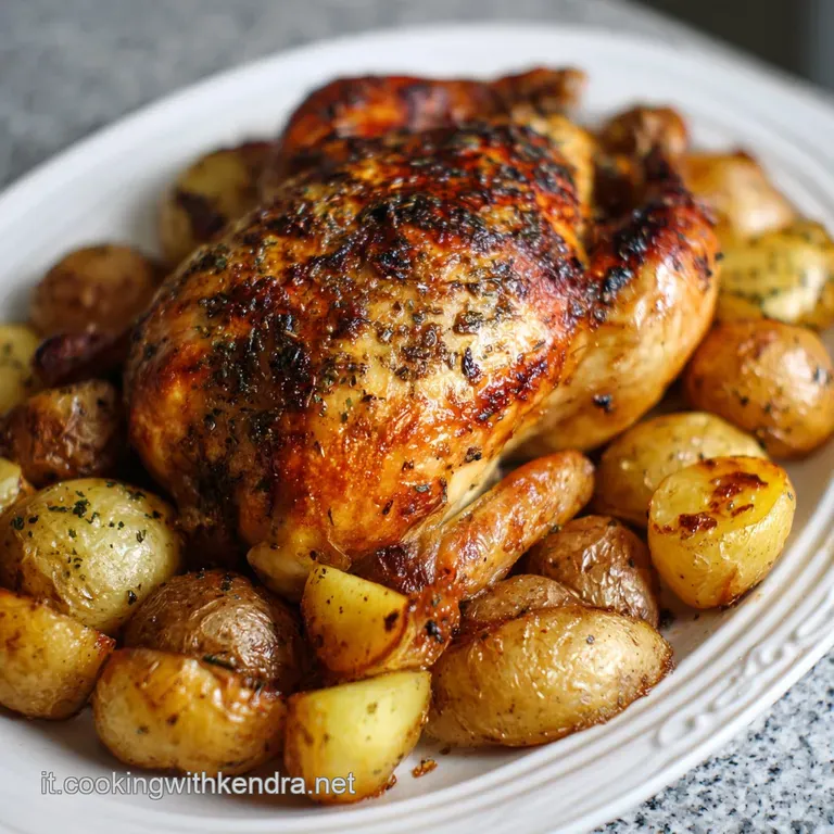 Pollo con Patate al Forno Tenero
