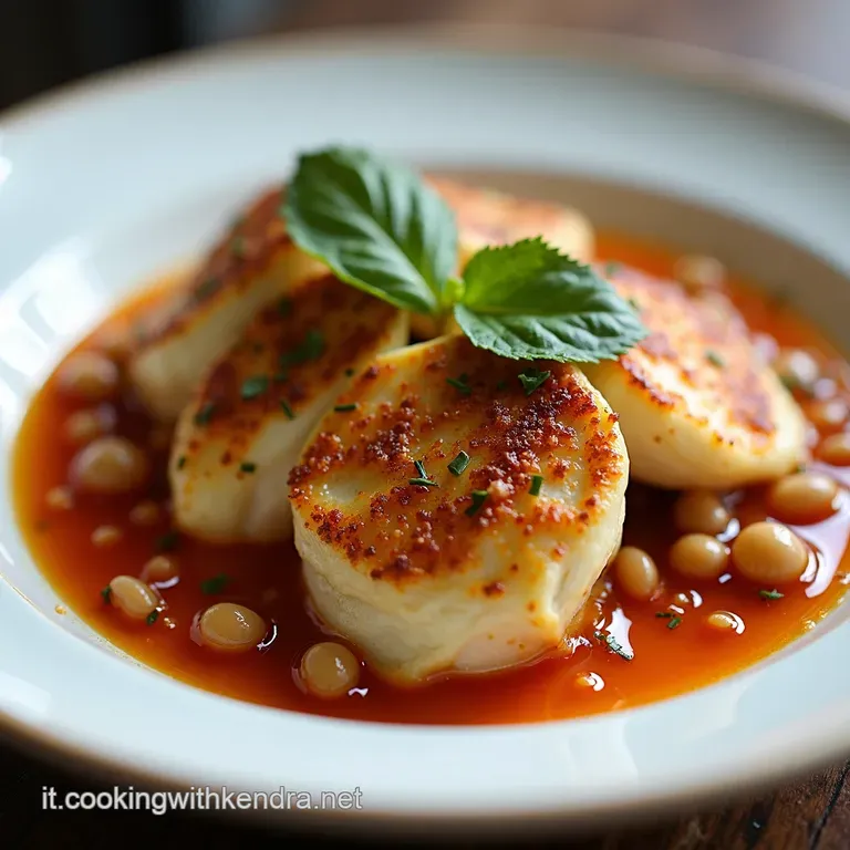Pollo Gioiello Petti di Pollo Glassati allAlbicocca e Balsamico con Infusione di Timo Fresco