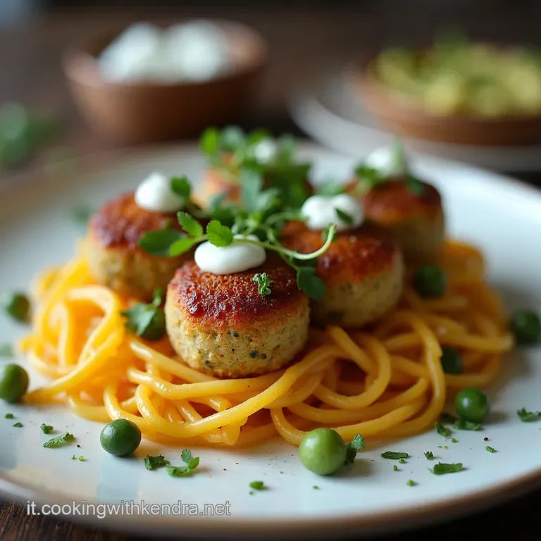 Polpette Mediterranee Leggere Croccanti Ceci e Menta con Salsa Fresca allo Yogurt