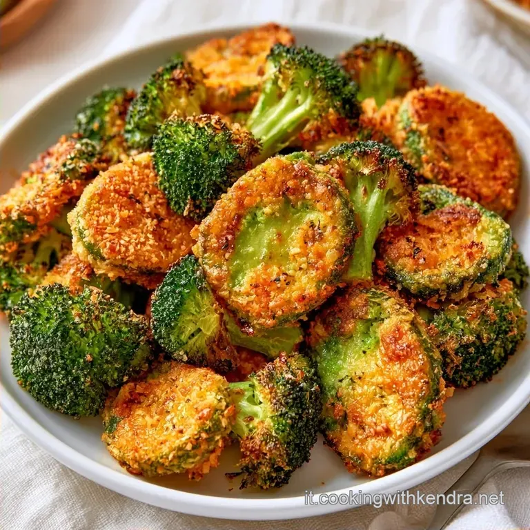 Polpette Di Broccoli in Friggitrice ad Aria