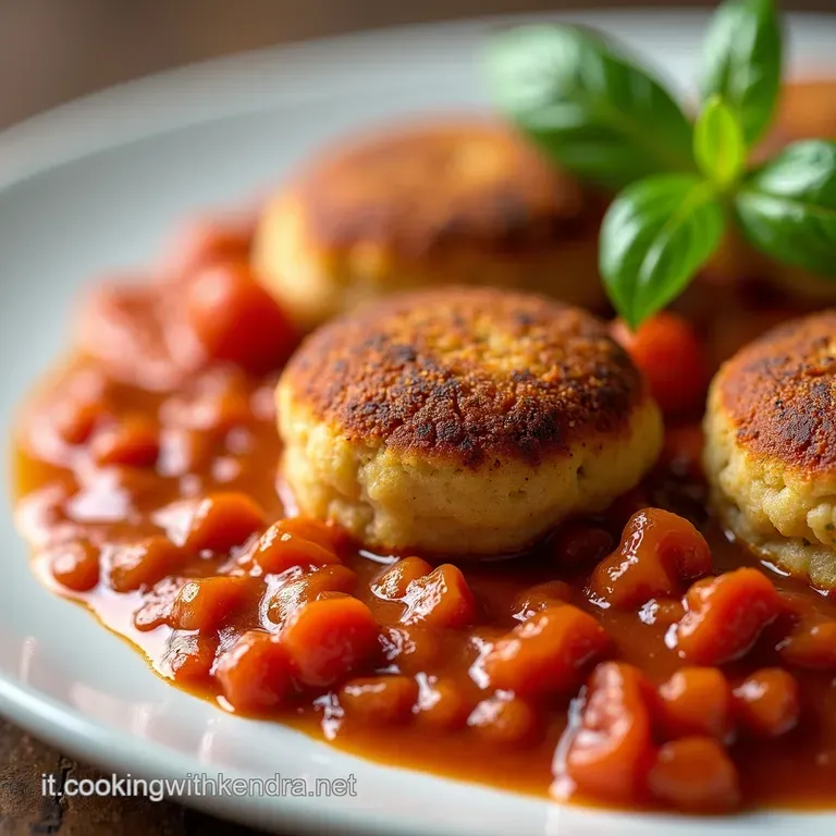 Polpette di Lenticchie al Sugo Un Abbraccio di Sapore