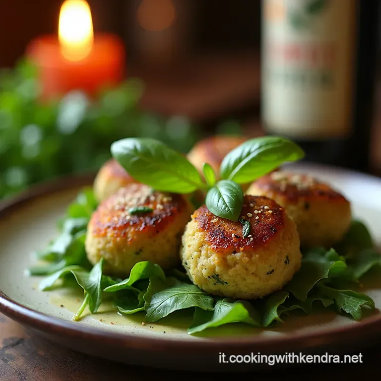 Polpette Di Rucola E Ricotta Il Verde Deciso Che Rivoluziona Laperitivo presentation