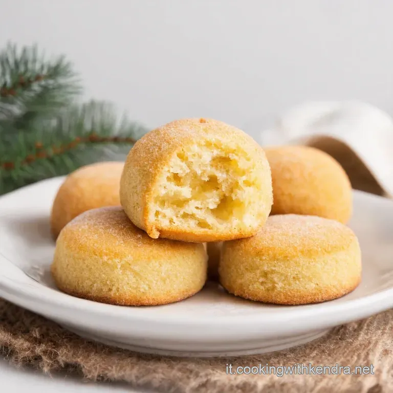 Polvorones de Almendra Biscotti Spagnoli di Natale