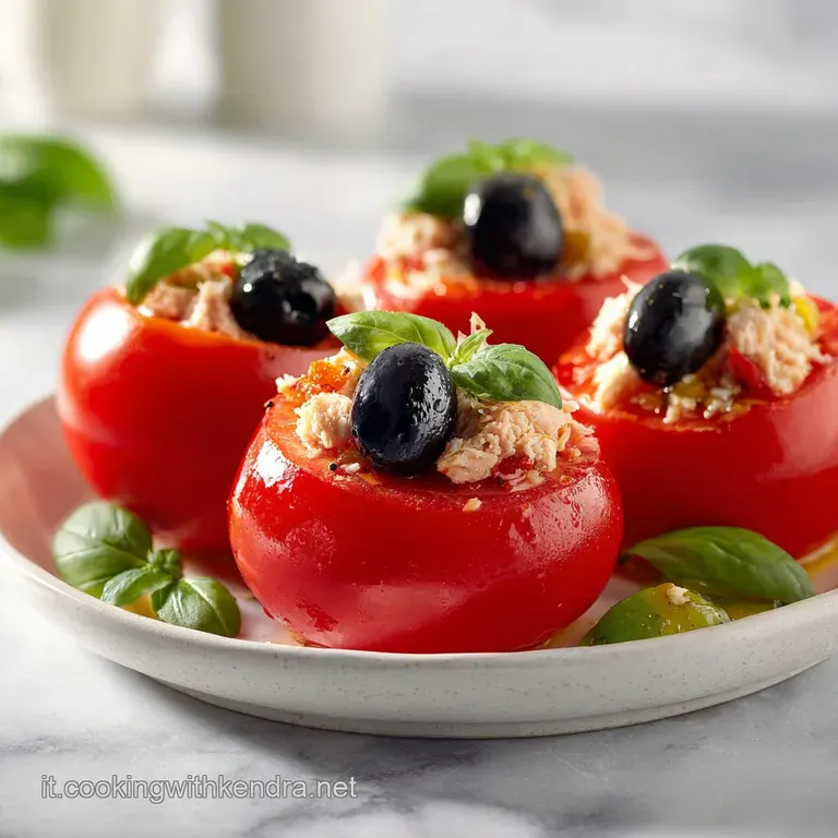 Pomodori Ripieni di Tonno Freddi: Freschi e Leggeri
