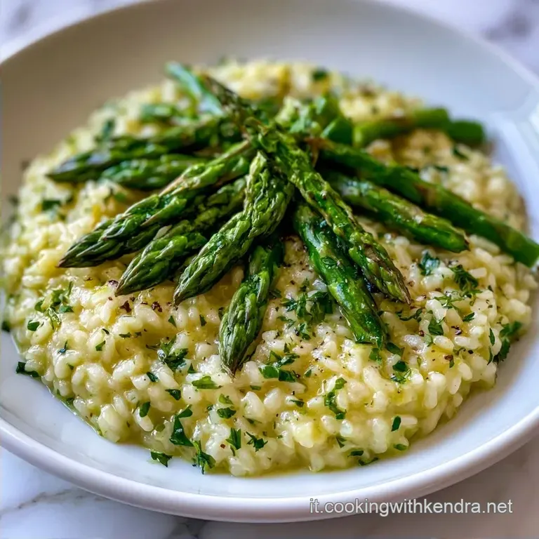 Primo Piatto Risotto Asparagi: Cremoso e Vellutato