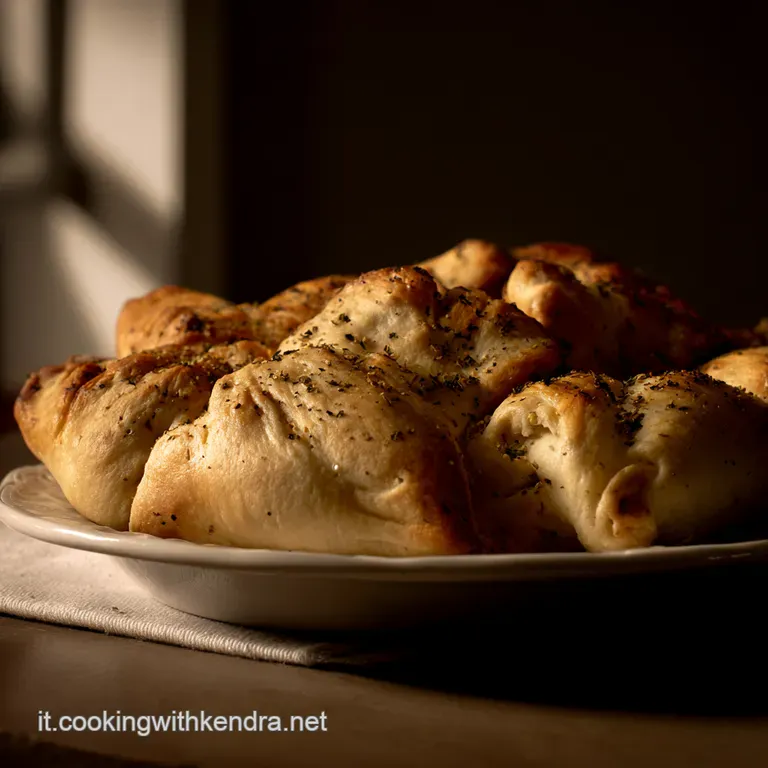 Puccia Salentina Fatta in Casa presentation