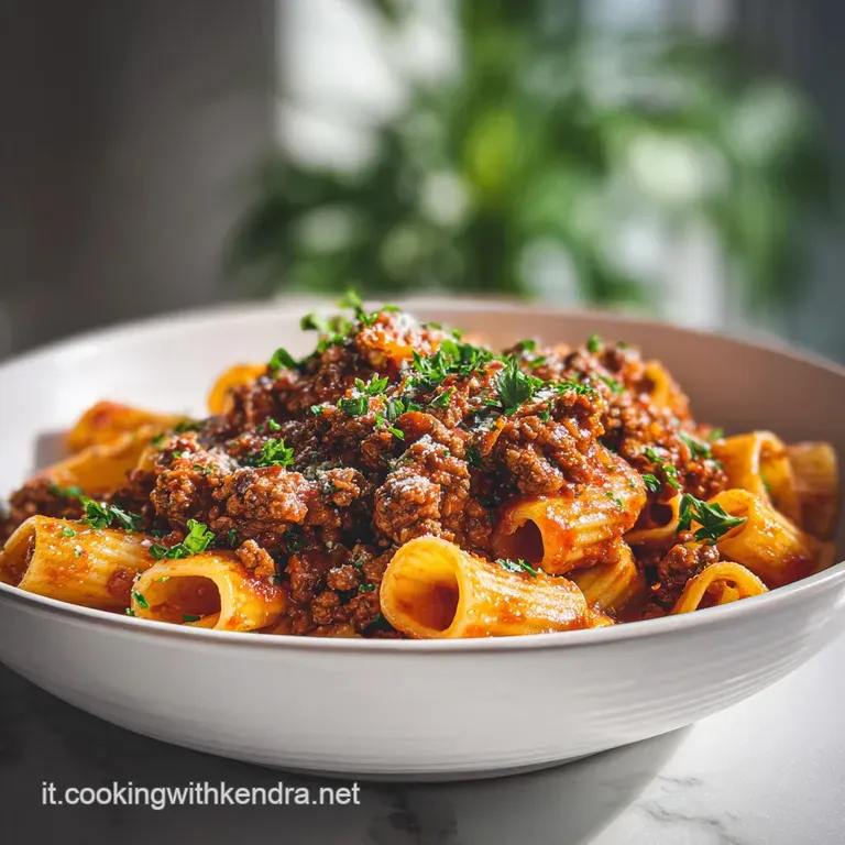 Rag&ugrave; di Carne Classico: Umami Profondo