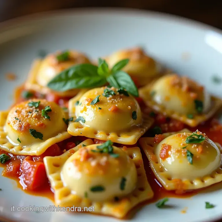 Ravioli della Domenica Il Classico Perfetto di Ricotta e Spinaci Fatti a Mano