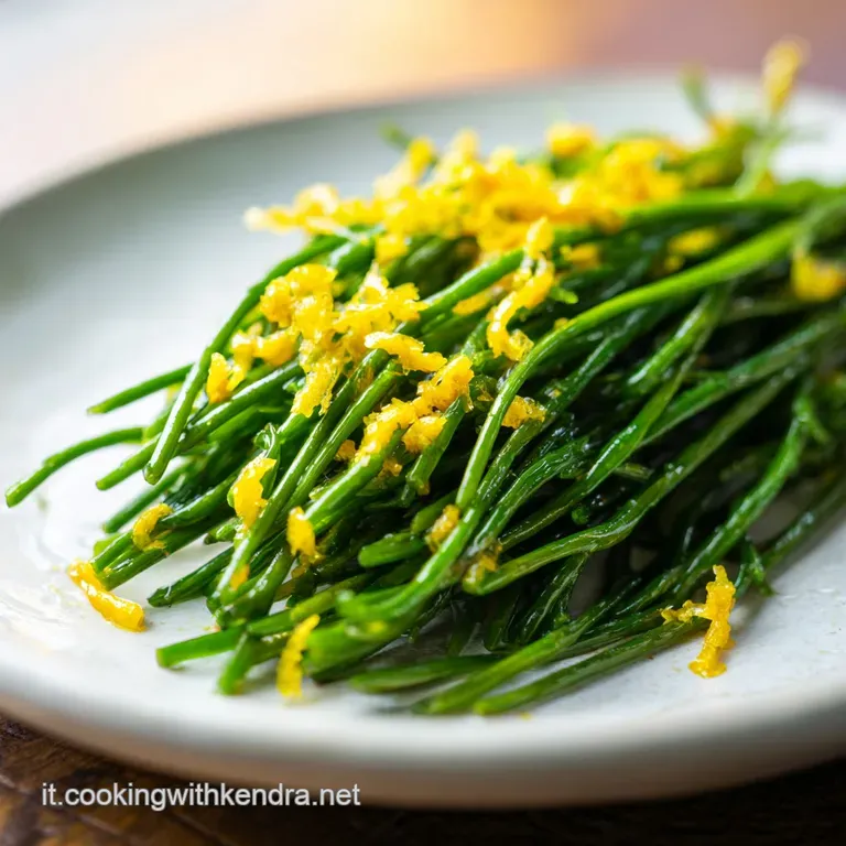 Ricetta di Agretti al Limone: Freschi e Croccanti