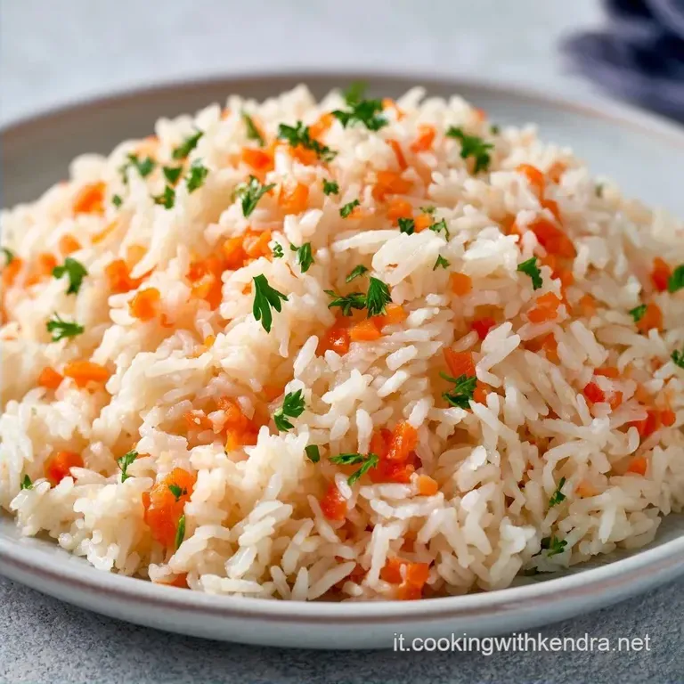 Riso Basmati e Carote con Aglio