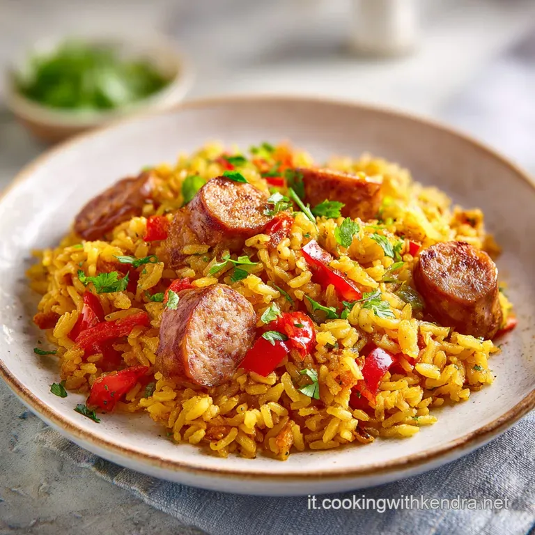 Riso con Salsiccia Cubano: Aromatico e Tradizionale