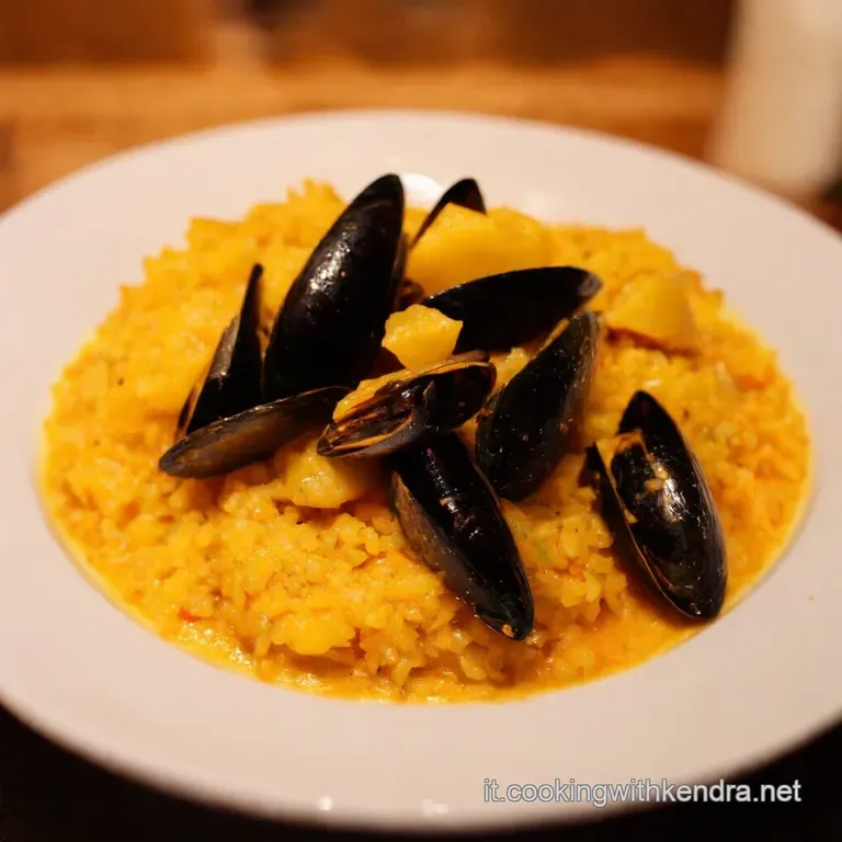 Riso Patate E Cozze Alla Barese presentation