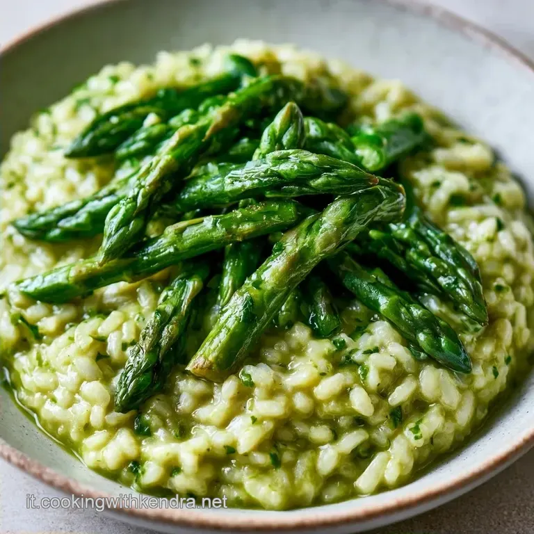 Risotto Asparagi Cremoso Semplice: Vellutato