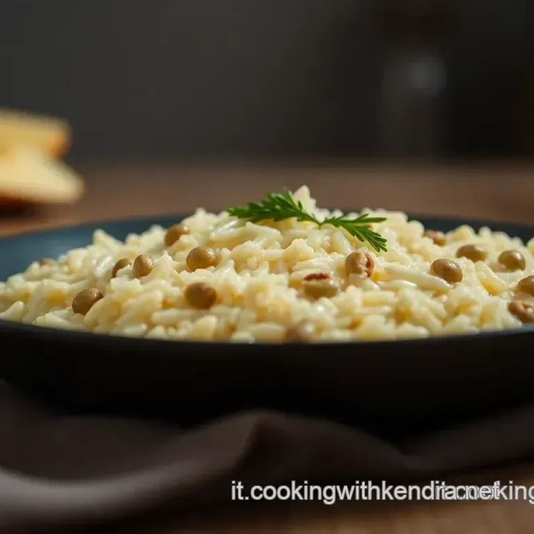 Risotto al Pecorino e Pistacchi Espresso