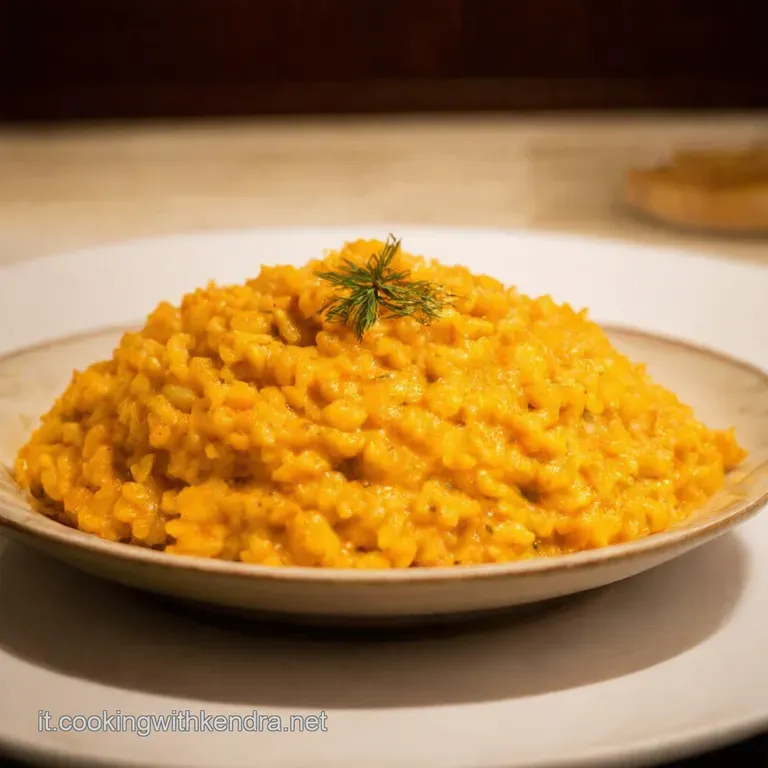 Risotto Alla Zucca Cremoso Delicato E Facile presentation