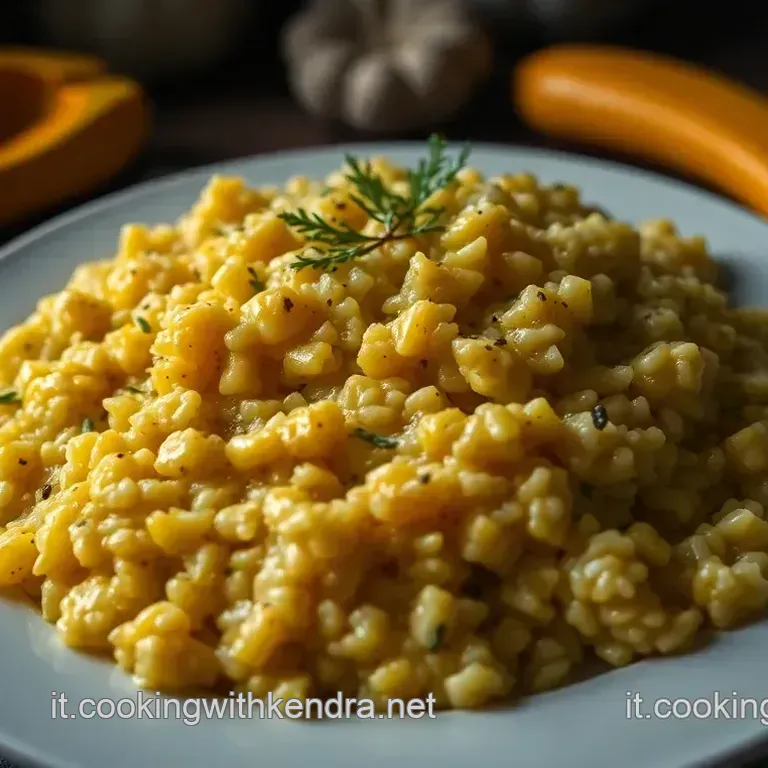 Risotto alla Zucca Cremoso - Il Sole nel Piatto