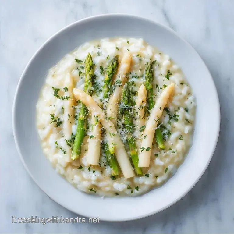 Risotto Delicato Asparagi Bianchi: Cremoso e Vellutato