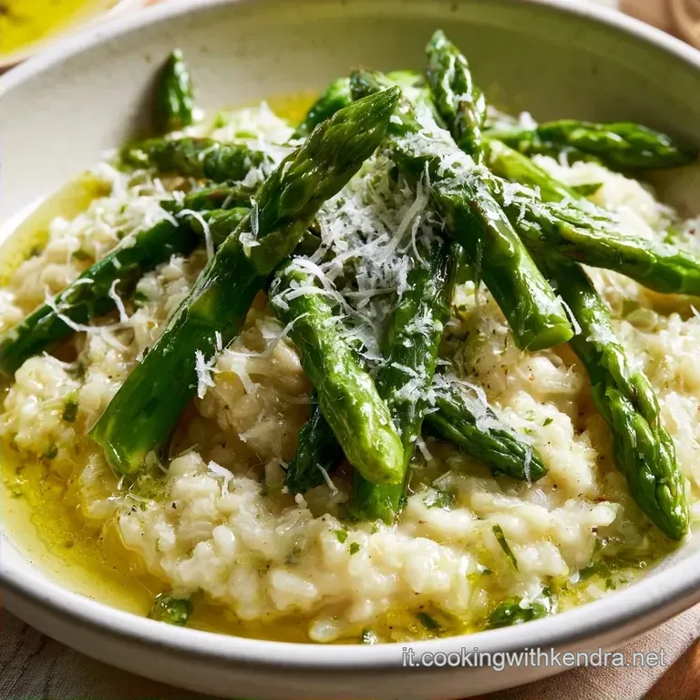 Risotto con asparagi cremoso