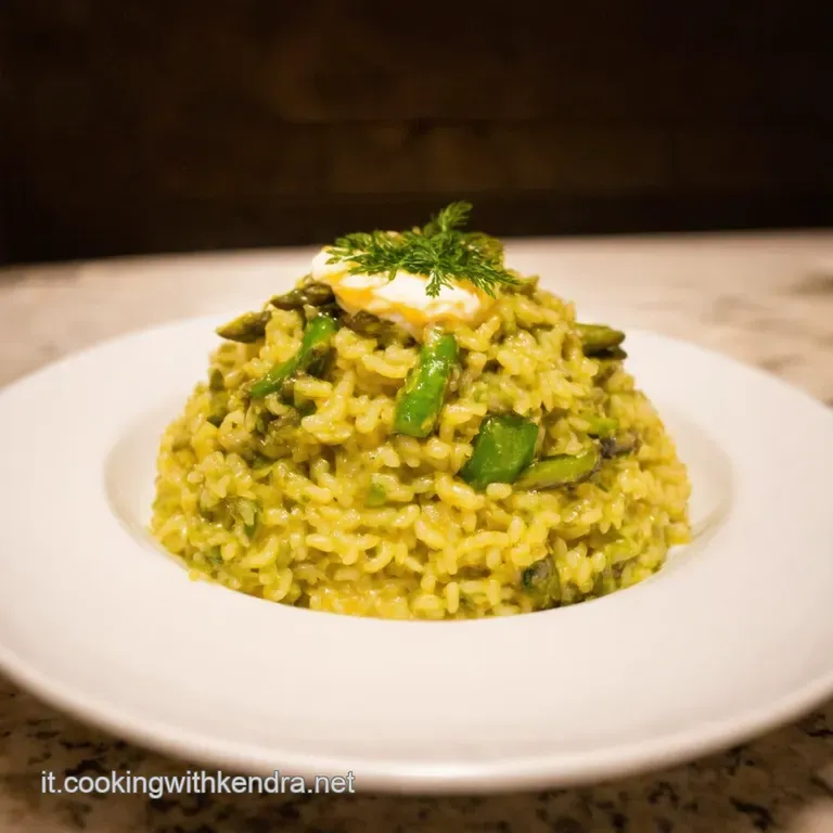 Risotto Cremoso Agli Asparagi Un Classico Primavera presentation