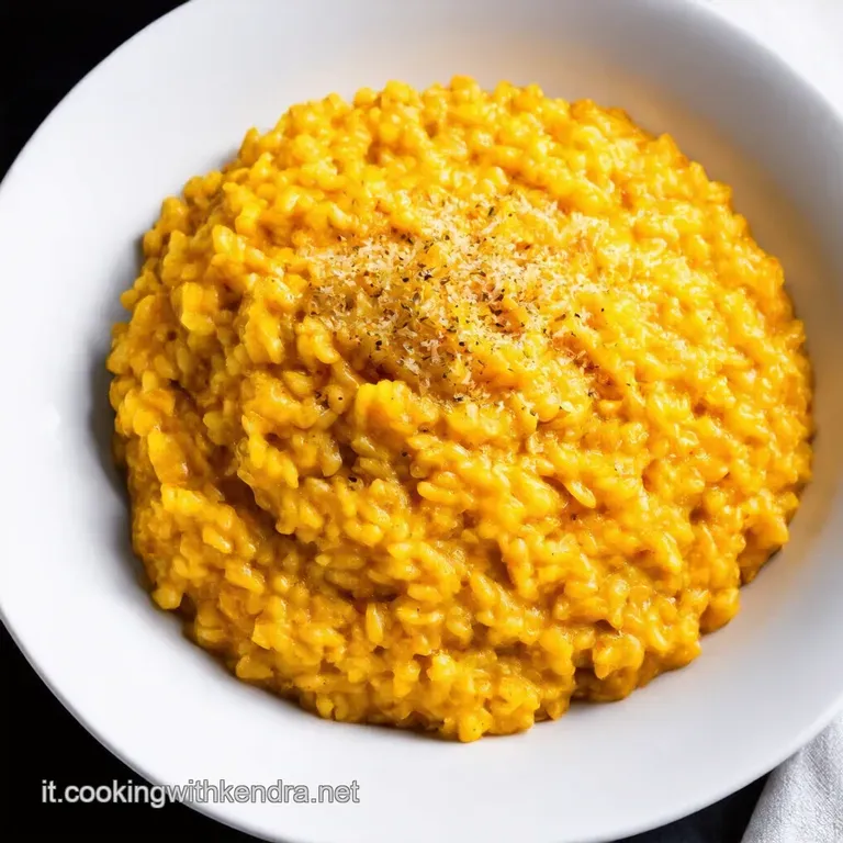 Risotto Cremoso alla Zucca Un Autunno nel Piatto