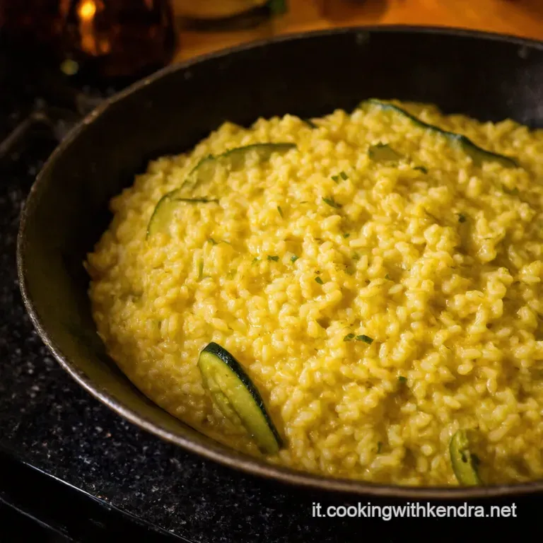 Risotto Cremoso Alle Zucchine Un Classico Italiano presentation