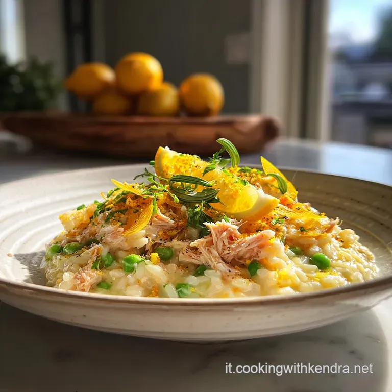 Risotto Limone e Tonno Setoso